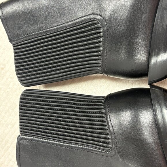 $250-NEW-Coach-Women-CN136-Black leather heel Boots.Sz-6B/8B.Vietnam. - Picture 15 of 15
